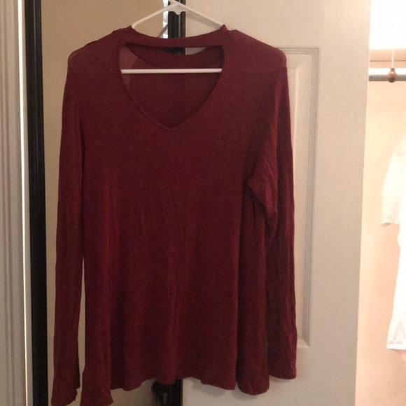 Open back rust choker top! - Picture 2 of 2